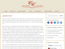 Tablet Screenshot of charisecasiano.com